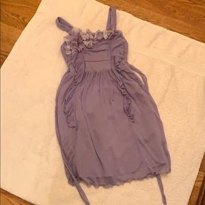 Girls purple dress